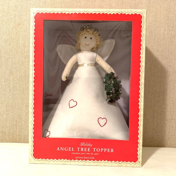 Pottery Barn Kids NEW Angel Topper Decoration - Picture 1 of 16